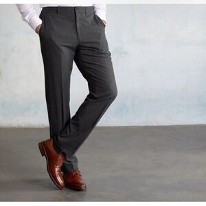 Bluffworks Thunder Gray Presidio Modern Dress Pants 30W